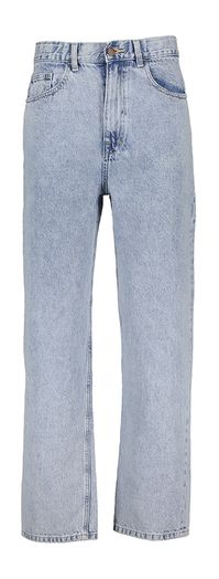 Blauwe loose fit jeans AO76