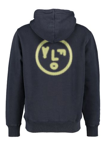 Blauwe hoodie met buidelzak Olaf