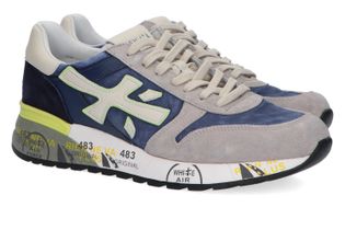 Premiata Jeansblauwe lage sneakers Mick