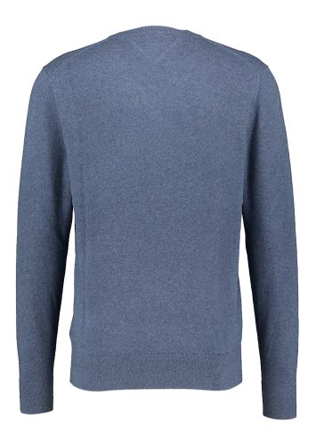 Blauwe trui met merklogo Tommy Hilfiger