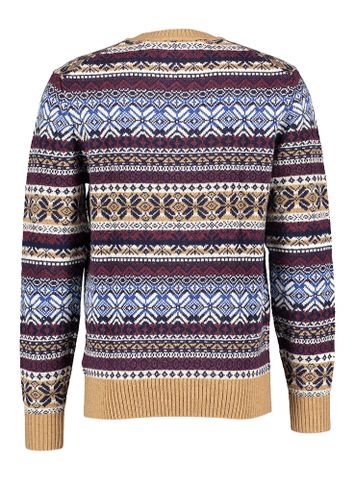 Multicolor trui met ronde hals en lange mouwen Tommy Hilfiger 