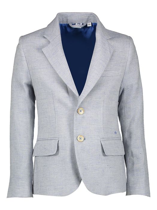 Blauwkleurige blazer Bastion Communie D-Lux