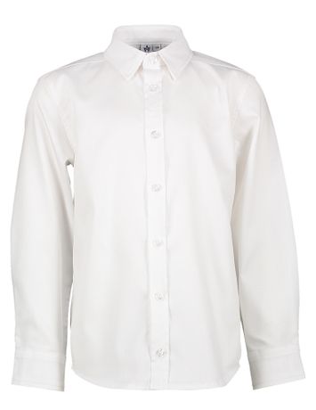 Wit katoenen hemd (slim fit) met lange mouwen Charles Communie D-Lux