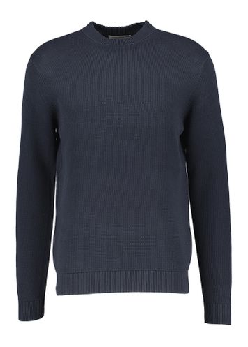 Blauwe sky captain pull met ronde hals Selected 