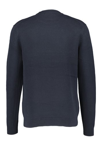 Blauwe sky captain pull met ronde hals Selected 