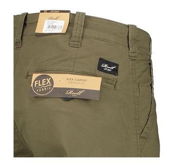 Kaki kleurige broek met zakken aan zijkant CARGO FIT Reell 