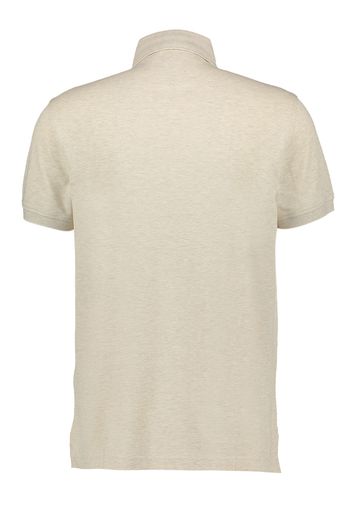 Beige polo met korte mouwen Tommy Hilfiger