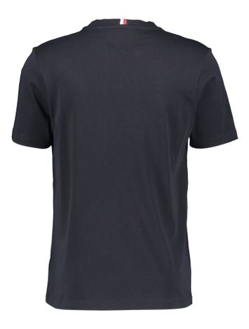 Donkerblauwe t-shirt met ronde hals Tommy Hilfiger