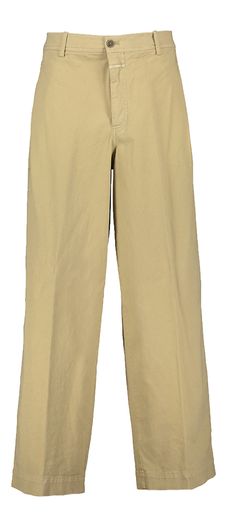 Beige wijdvallende broek Closed