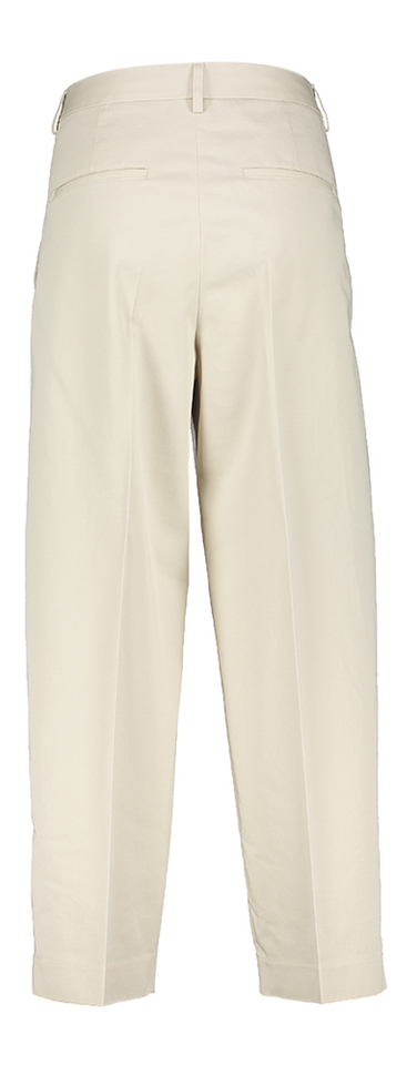 Beige wijde broek met bandplooi Ruthy Closed