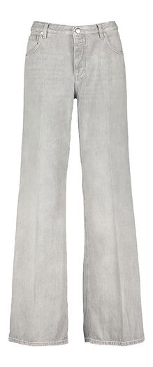 Grijze wide fit jeans met hoge taille Closed