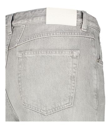 Grijze wide fit jeans met hoge taille Closed