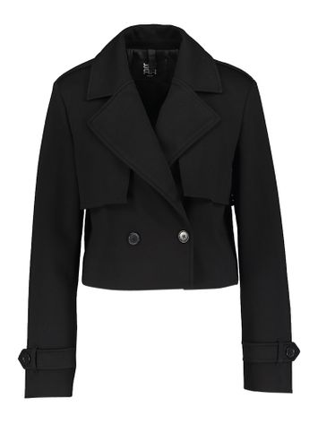Zwart cropped vestje Riani