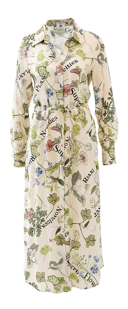 Lange jurk met bloemenprint Riani 487033