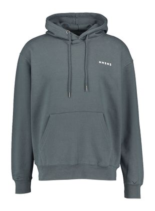 NNSN Grijze hoodie met logo op de rug Head Logo