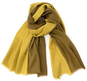 Groene sjaal Les Cordes 