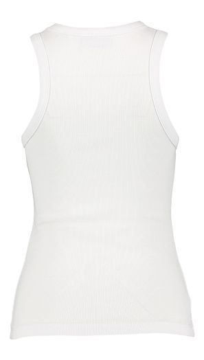 Witte tanktop met ribstructuur Forest JJXX