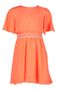 Fluo oranje jurk met riem in de taille Amaris Blue Bay