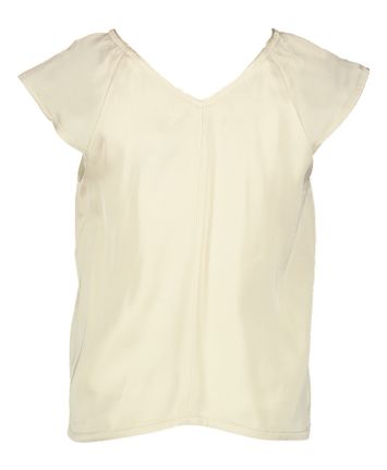 Beige glanzende top Elza Blue Bay
