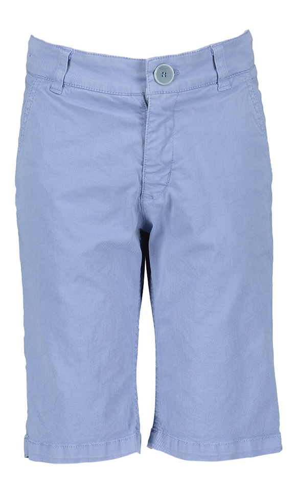 Blauwe katoenen short Communie Patrick Blue Bay