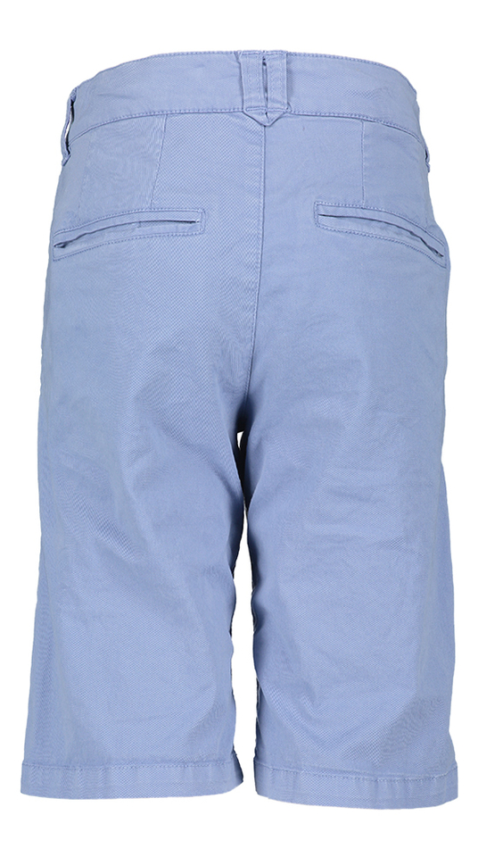 Blauwe katoenen short Communie Patrick Blue Bay