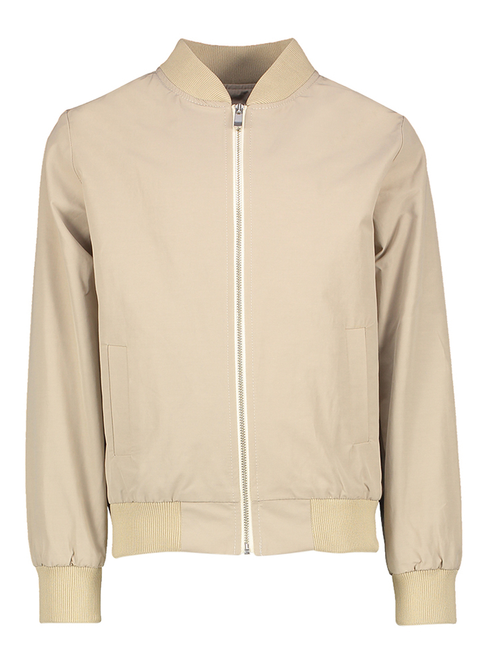 Beige vest met rits Viggo Blue Bay 