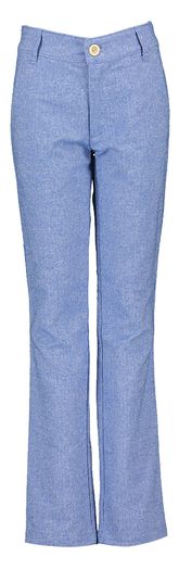 Blauwe katoenen broek  Priem D-Lux