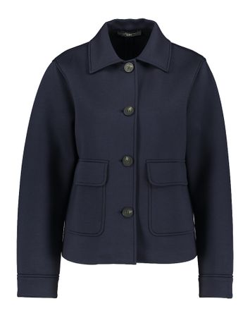 Donkerblauw jasje in sweaterstof Opera Max Mara