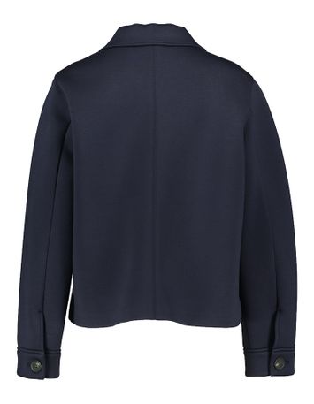 Donkerblauw jasje in sweaterstof Opera Max Mara