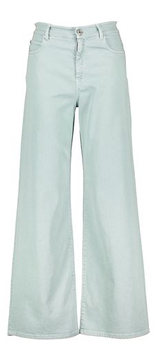 Lichtblauwe wide leg jeans Medina Max Mara