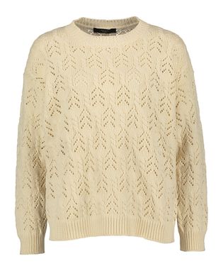 Max Mara Weekend Beige gehaakte trui Teramo Max Mara