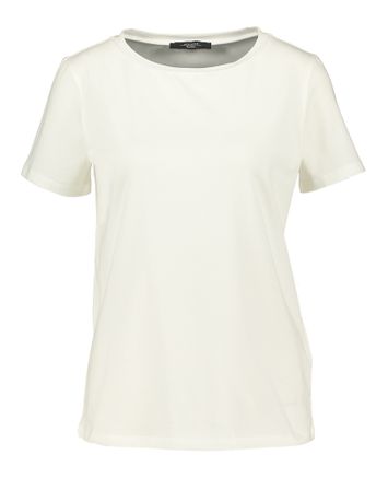 Creme kleurige basis t-shirt Max Mara 
