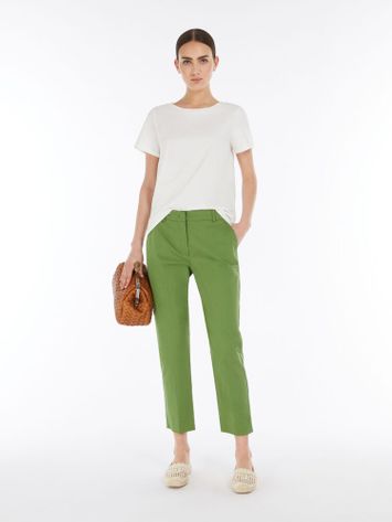 Creme kleurige basis t-shirt Max Mara 