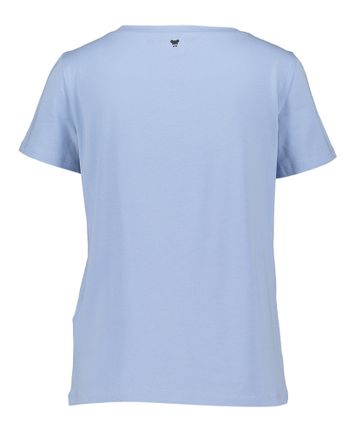 Blauwe basis t-shirt Max Mara 