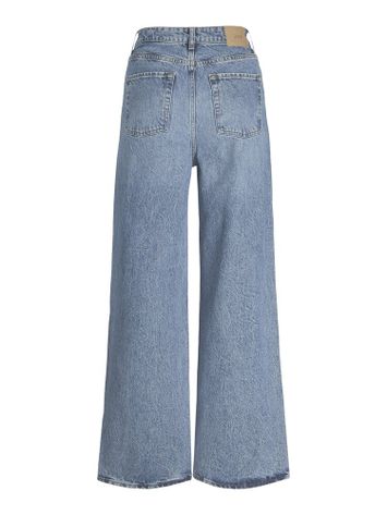 Blauwe jeans loose fit hoge taille JJXX