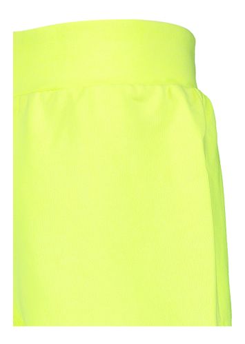 Fluo gele short met bloem Billieblush