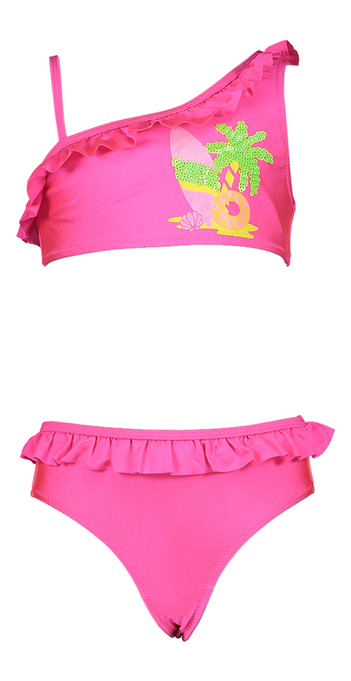 Fluo roze bikini Billieblush 