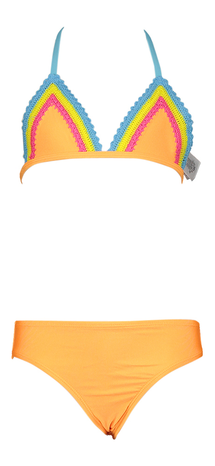 Oranje fluo bikini Billieblush 