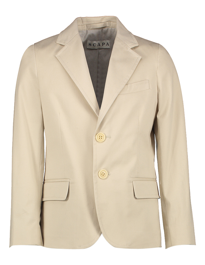 Beige blazer James B Cusis Scapa
