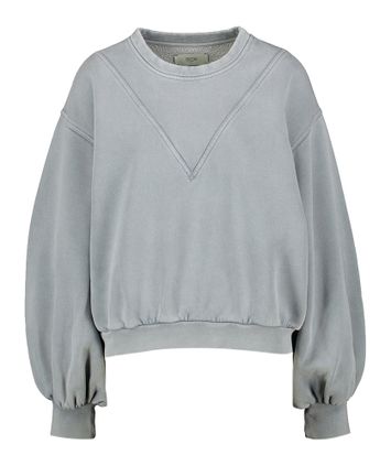Grijze sweater met wijde mouw Kim Ame 