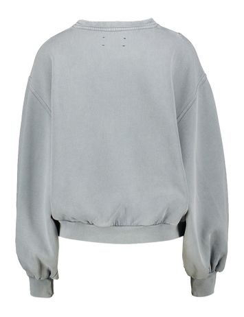 Grijze sweater met wijde mouw Kim Ame 