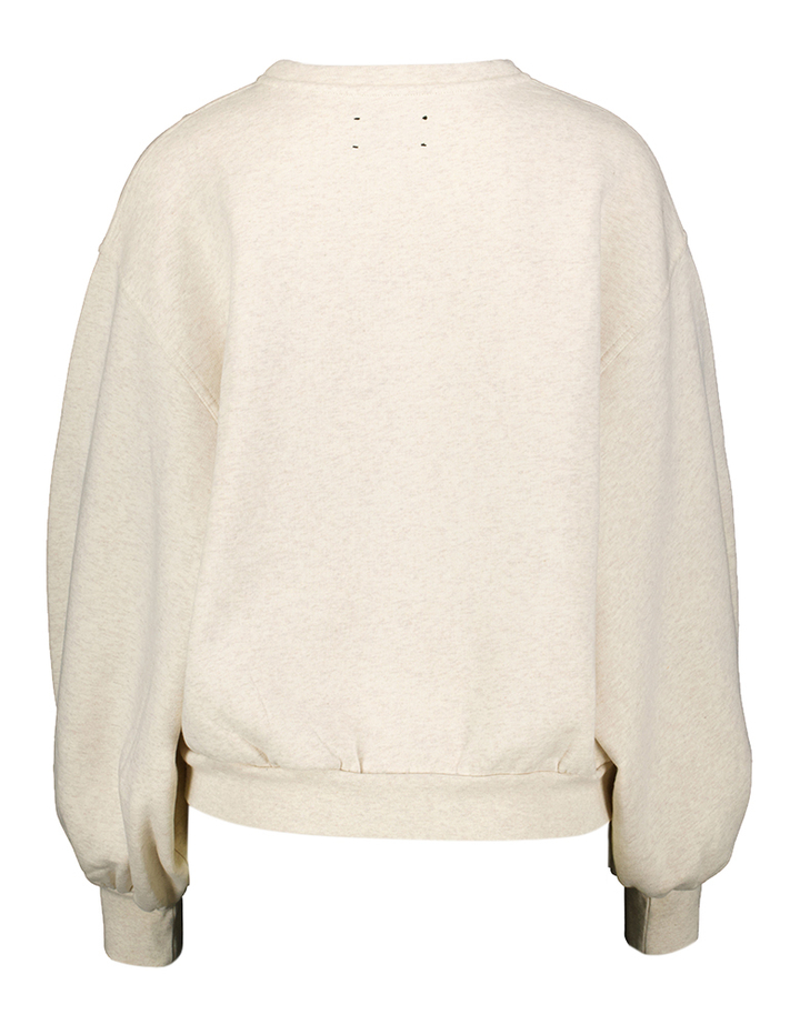 Beige sweater met wijde mouw Kim Ame