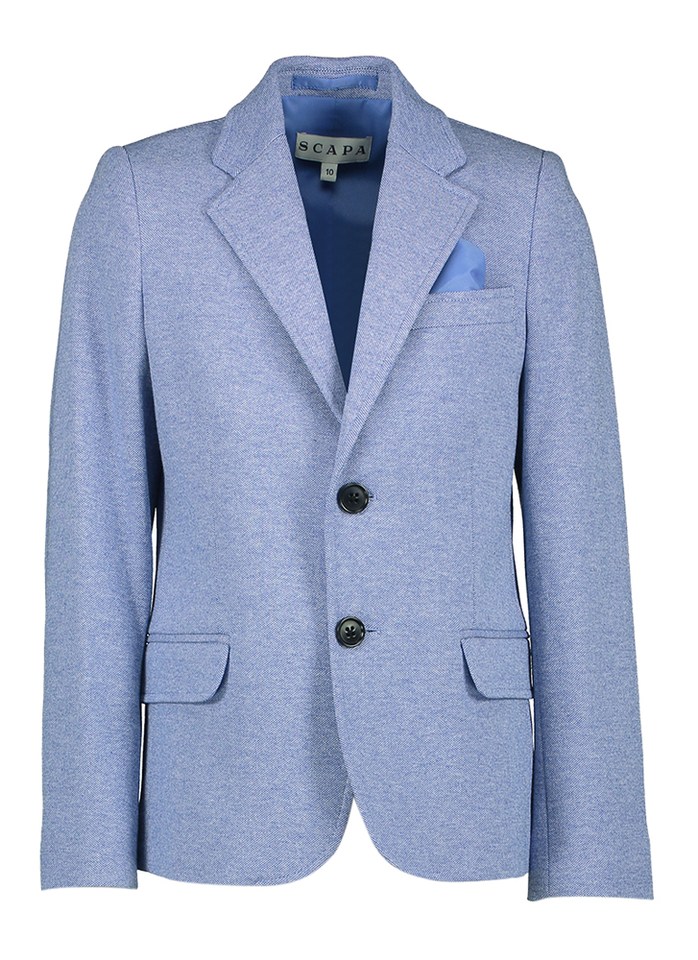 Blauwe blazer communie Scapa