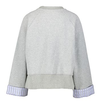 Grijze sweater Zari Numph