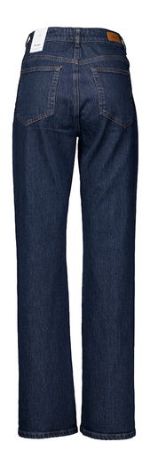 Donkerblauwe high rise bootcut jeans London Numph