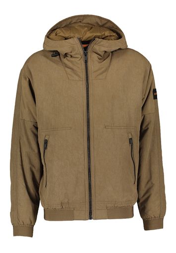 Groene jas met kap Oseam Hugo Boss 
