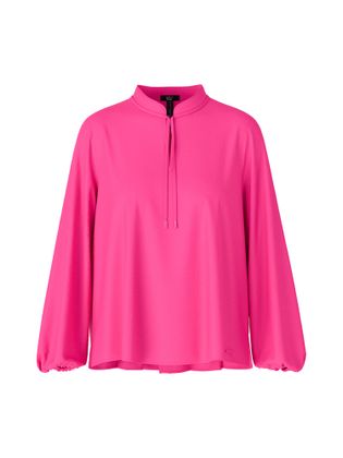 Marc Cain sports Roze bloes met rechtopstaande kraag Marccain Sport
