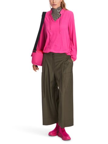 Roze bloes met rechtopstaande kraag Marccain Sport 