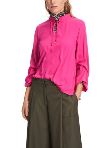 Roze bloes met rechtopstaande kraag Marccain Sport 