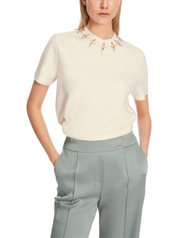 Eru t-shirt met detail aan de hals Marccain